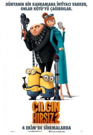 Çılgın Hırsız 2 – Despicable Me 2 Türkçe Dublaj