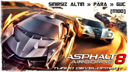 Asphalt 8 Full 1.5.0h Türkçe Android Hile + Apk + Data indir